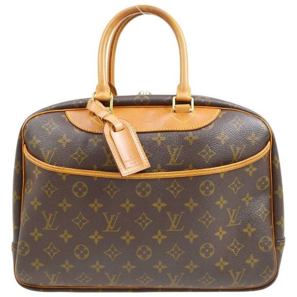 💖✨BEAUTIFUL✨💖 LV DEAUVILLE BOWLING HANDBAG PURSE MONOGRAM - Picture 6 of 16